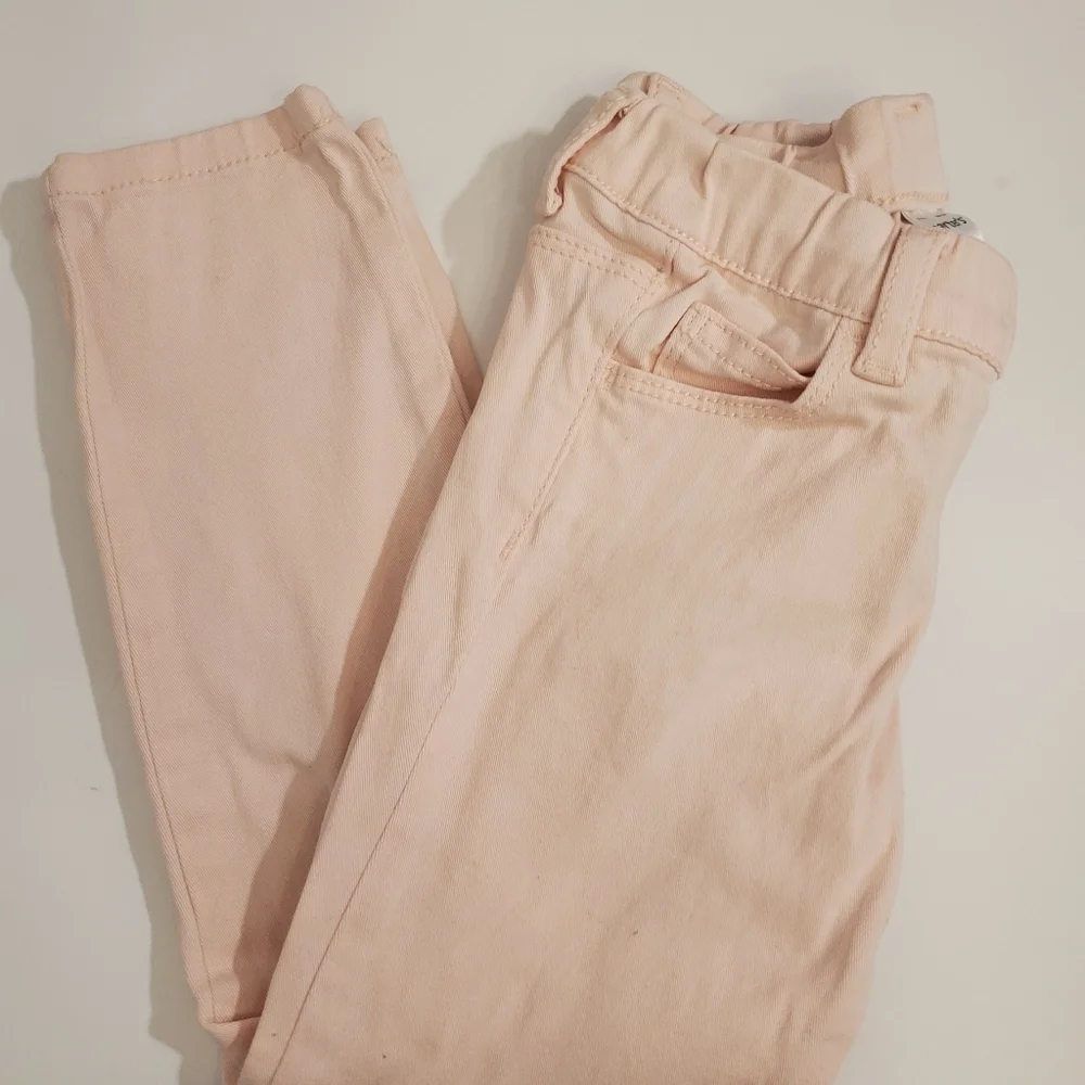 Carter's Girls Light Pink Jeggins 4